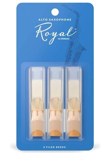 RJB0325 Royal Alto Saksafon Kamışı 3lü Paket NO 2.5