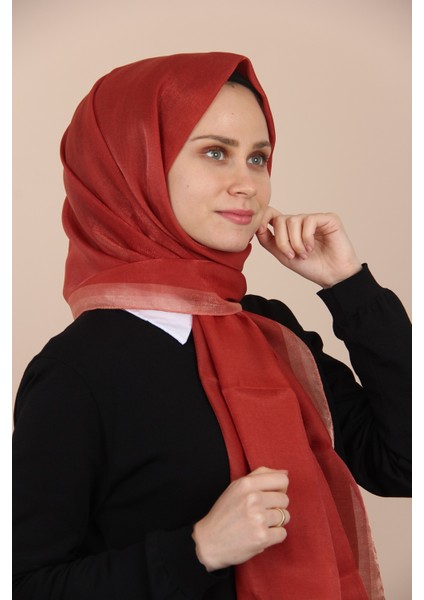 Kiremit Kehribar Şal