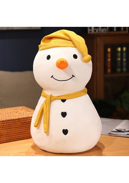 Sevimli Yaratıcı Kardan Adam Bebek Kanepe Yastık Konfor Bebek Peluş Oyuncak (Yurt Dışından)