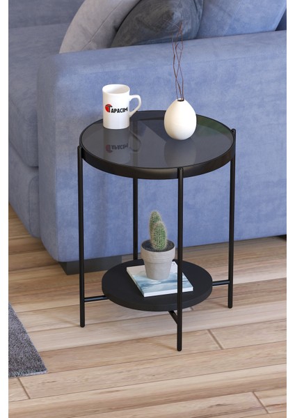 Oslo Yan Sehpa , siyah