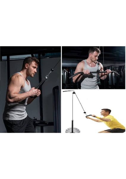 Tekno Trust Siyah Makara Fitness Seti
