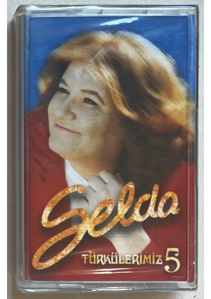 Selda Bağcan Türkülerimiz 5 Kaset (Jelatininde Sıfır Orjnal Dönem Baskı Kaset)