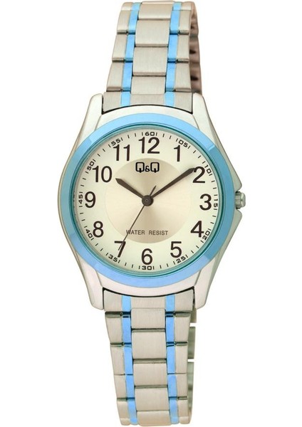 Qq C55A-003PY Metal Kordon Metalik-Altın Kadın Kol Saati