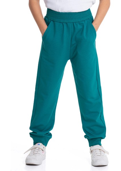 Beli Lastikli Erkek Bebek Jogger Eşofman Altı 50707-1