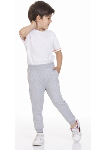 Beli Lastikli Erkek Bebek Jogger Eşofman Altı 50707-1