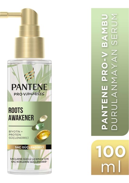 PANTENE PRO-V MIRACLES Uzun ve Güçlü Saç Güçlendirici Sprey Biyotin ve Protein Güçlendirici 100ML