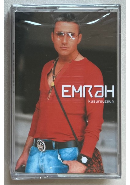 Emrah Kusursuzsun Kaset (Jelatininde Sıfır Orjnal Dönem Baskı Kaset)