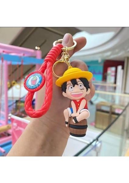 One Piece Anime Luffy Anahtarlık ve Çanta Aksesuarı