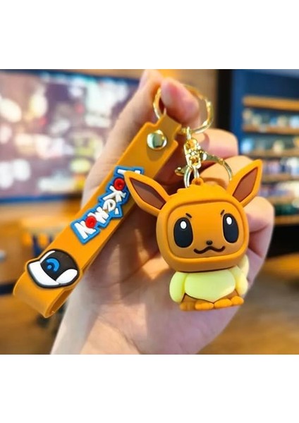 Pokemon - Pikachu Silikon Anahtarlık
