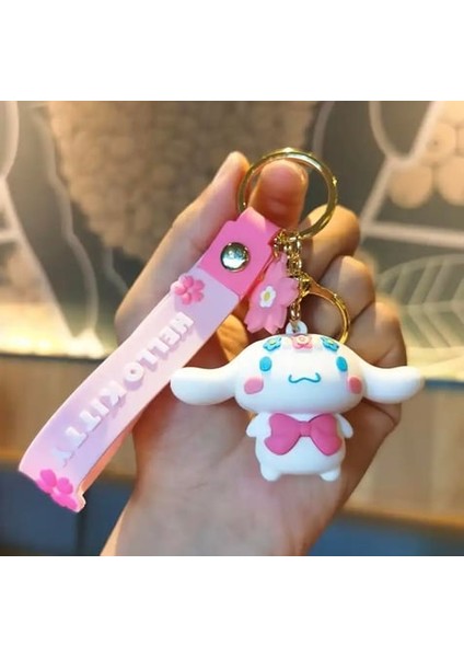 Cinnamaroll Silikon Anahtralık ve Çanta Süsü