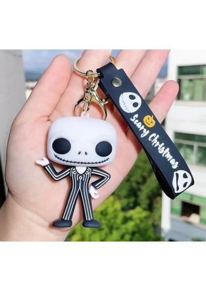 Jack Skellington Silikon Anahtarlık