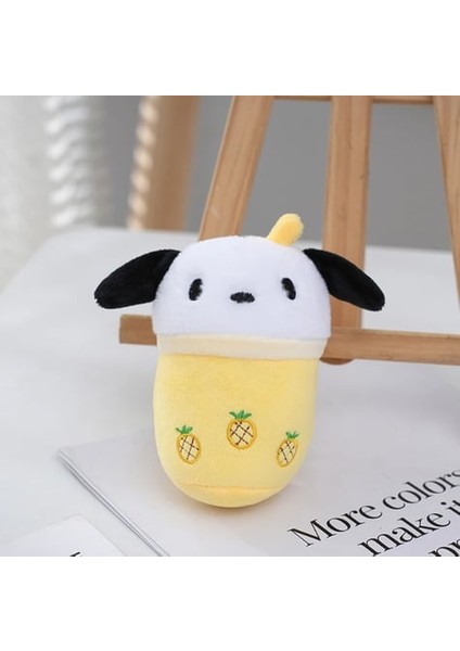 Sanrio Pochaccio Milkshake Peluş Anahtarlık