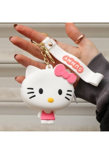 Hello Kitty Bozuk Para Cüzdanı Anahtarlık Silikon