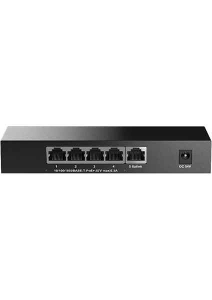 H3C Magic BS205T-P 4 Port Poe+ 1 Port Uplink 10-100-1000 Mbps Metal Kasa Swich