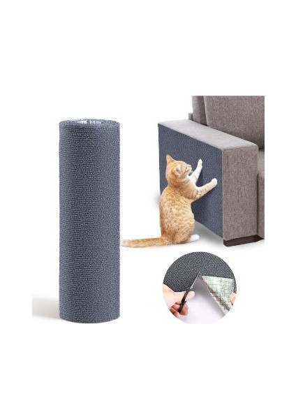 Kendinden Yapışkanlı Kedi Tırmalama Matı 60X40 cm - Kedi Tırmalama Halısı - Koltuk Koruyucu 60X40 cm