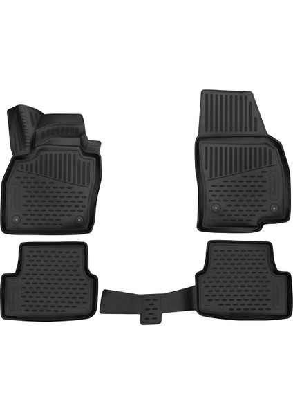 Novline Seat Ibiza 3D Paspas Siyah 2009-2020 Arası