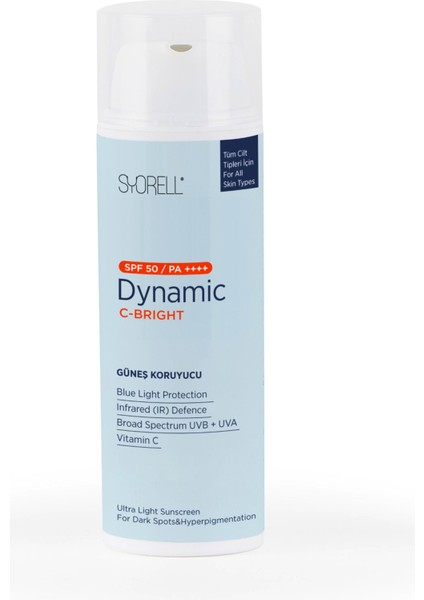 Dynamic C-Bright Güneş Koruyucu 50 SPF