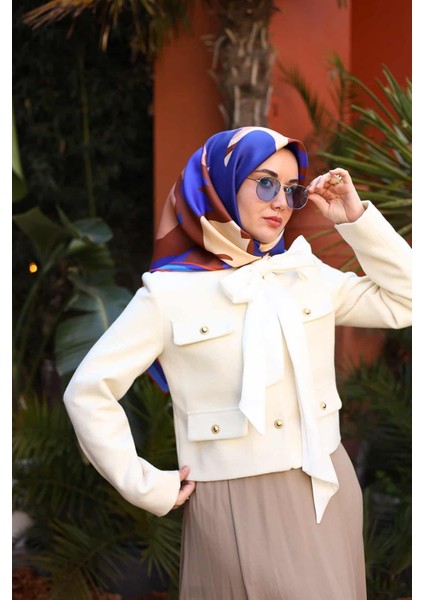 27 Silk Home Twill Ipek Eşarp 11425