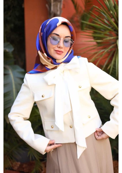 27 Silk Home Twill Ipek Eşarp 11425