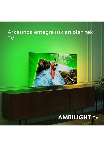 65PUS8609/62 65'' 164 Ekran Uydu Alıcılı 4K Ultra HD LED Dolby Atmos Titan Os Ambilight TV