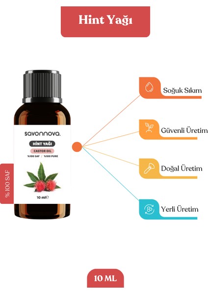 Doğal Hint Yağı %100 Saf 10 ml