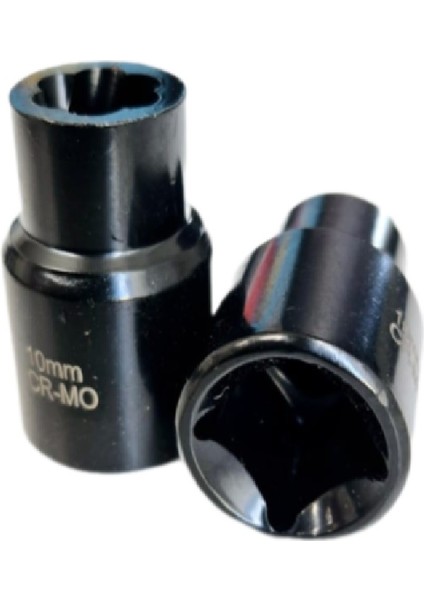 - -Rıco 1/2 10MM Şifreli Yalama Sökme Lokması Twits Lokma