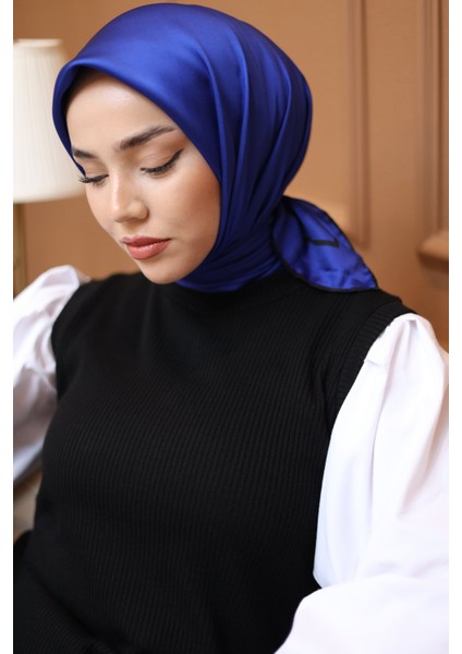 06 Silk Home Micro Saten Eşarp 28010 modelleri