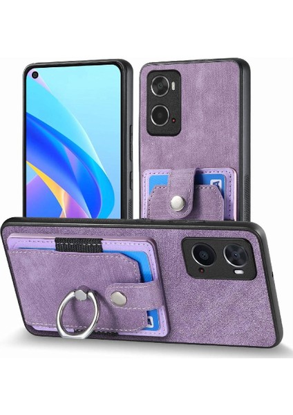 Oppo A36 4g Için Kılıf Manyetik Araç Montaj Standı Halka Tutucu Crad Yuvası (Yurt Dışından)