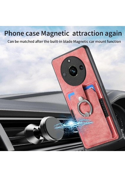 Realme 11 Pro Crad Yuvası Için Kılıf Manyetik Araç Montaj Standı Halka Tutucu (Yurt Dışından) fiyatları