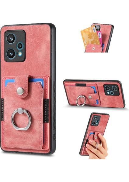 Realme 9 Pro Artı Crad Yuvası Standı Manyetik Araç Montaj Yüzük Tutucu (Yurt Dışından)