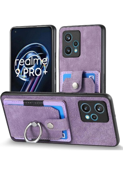 Realme 9 Pro Artı Crad Yuvası Standı Manyetik Araç Montaj Yüzük Tutucu (Yurt Dışından)