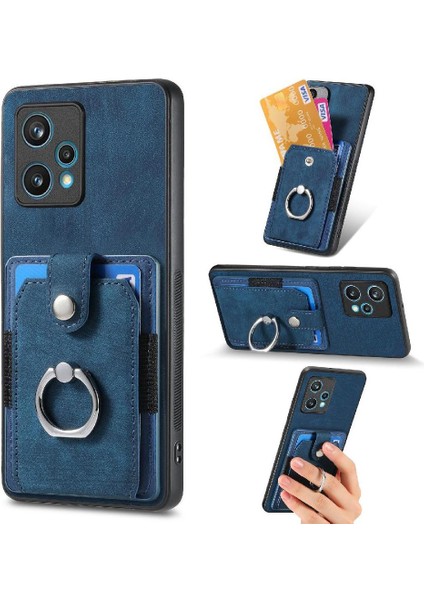 Realme 9 Pro Artı Crad Yuvası Standı Manyetik Araç Montaj Yüzük Tutucu (Yurt Dışından)