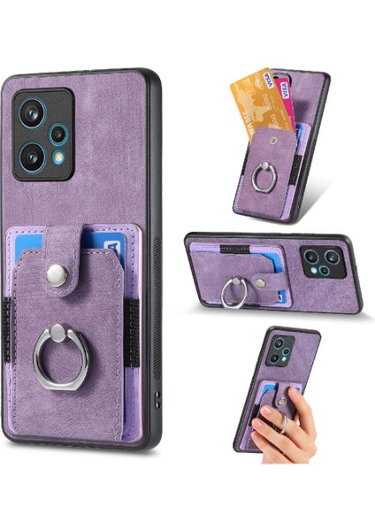 Realme 9 Pro Artı Crad Yuvası Standı Manyetik Araç Montaj Yüzük Tutucu (Yurt Dışından) modelleri