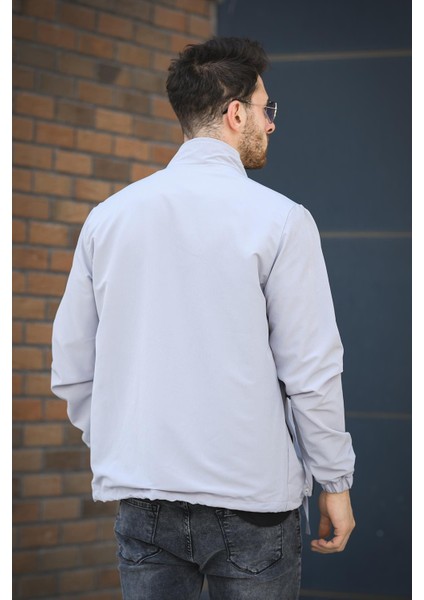 Juan Slim Fit Su Itici Bağcık Detaylı Kapüşonlu Erkek Mevsimlik Mont Yağmurluk indirimleri