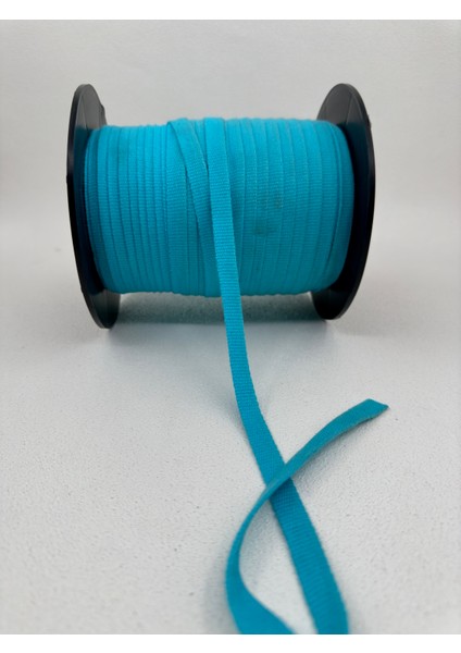 1 cm Hortum Grogren Şerit-5 Metre-Turkuaz