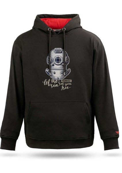 Antik Dalgıç Tasarım Sweatshirt Hoodie