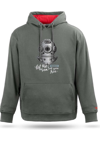 Antik Dalgıç Tasarım Sweatshirt Hoodie