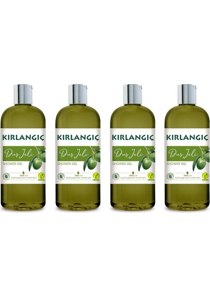 400 ml Zeytinyağlı Duş Jeli * 4 Adet