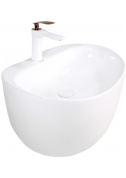 Rosita White Monoblock Lavabo