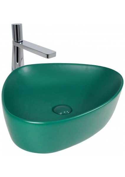 Doğa Multi Dark Green Çanak Lavabo
