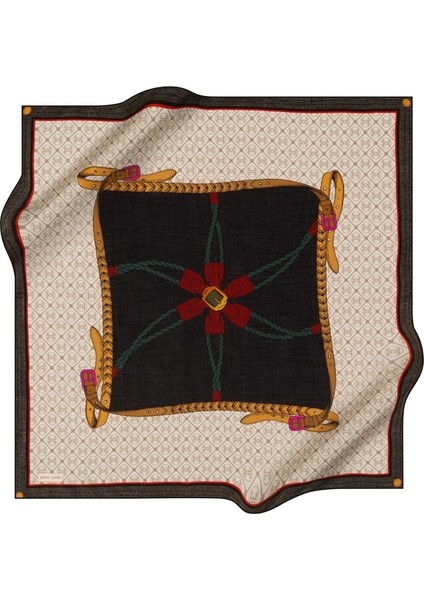 913 Pierre Cardin Twill İpek Eşarp 8821438