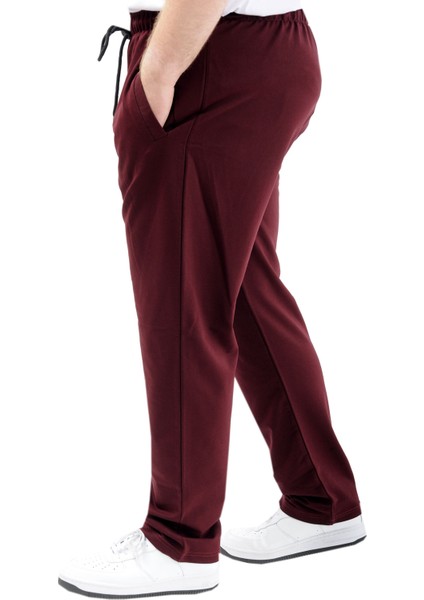 Büyük Beden Erkek Eşofman Altı Classic 2 Ip 11100 Mürdüm fiyatları