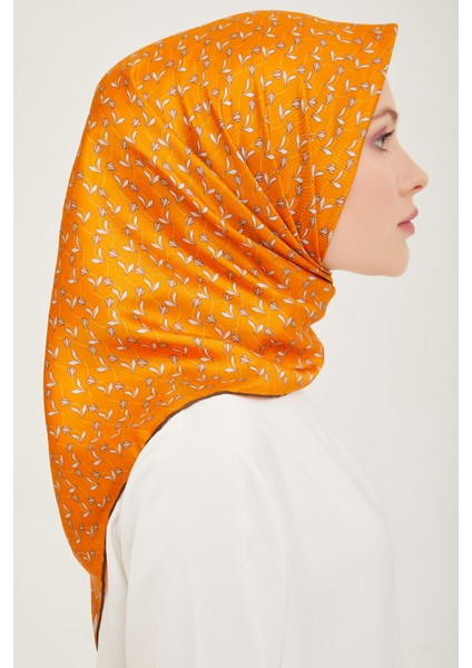 55 Belli Twill Ipek Eşarp 4001D