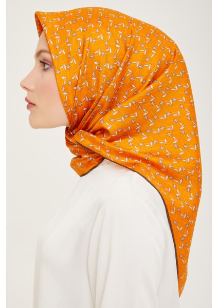 55 Belli Twill Ipek Eşarp 4001D