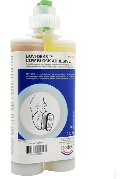 Bovideks 210 ml Büyükbaş Hayvan Tırnak Takoz Blok Yapıştırıcı