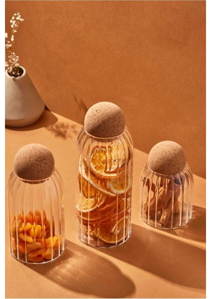 Tekno Trust 3lü Top Mantar Kavanoz Baharatlık modelleri