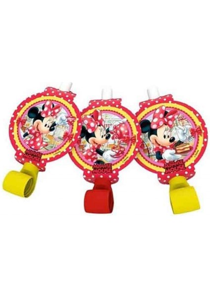 Minnie Mouse Kaynana Dili 6'Lı Set