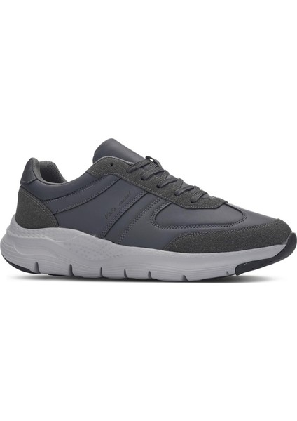 45-46-47 Numaralar Da Büyük Numara Erkek Siyah Sneaker & Spor Ayakkabı 23201