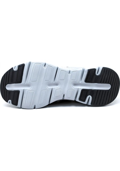 45-46-47 Numaralar Da Büyük Numara Erkek Siyah Sneaker & Spor Ayakkabı 23201