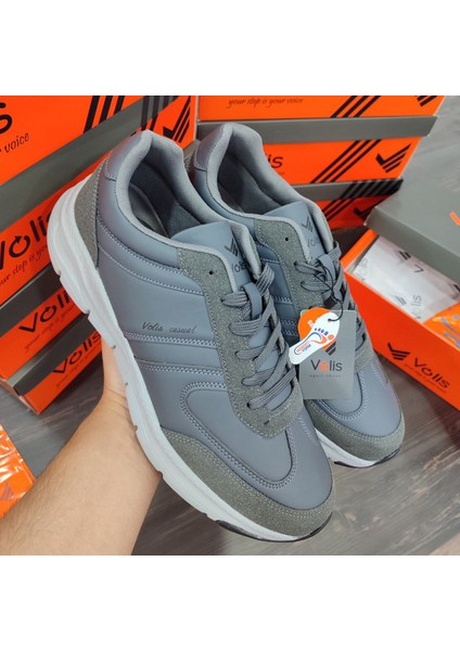 45-46-47 Numaralar Da Büyük Numara Erkek Siyah Sneaker & Spor Ayakkabı 23201
